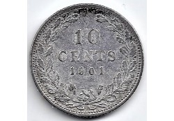 Nederland 1901 10 Cent...