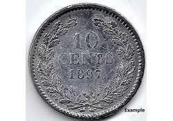 Nederland 1897 10 Cent...