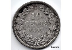 Nederland 1897 10 Cent...