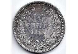 Nederland 1892 10 Cent...