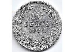 Nederland 1901 10 Cent...