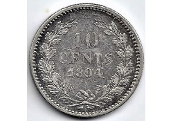 Nederland 1894 10 Cent...