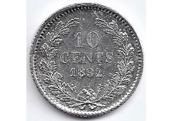 Nederland 1892 10 Cent...