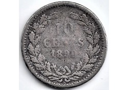 Nederland 1890 10 Cent...