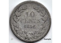 Nederland 1896 10 Cent...