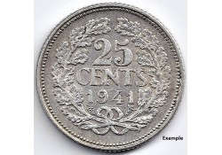 Nederland 1941 25 Cent...