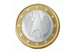 1 Euro Duitsland 2002 F UNC