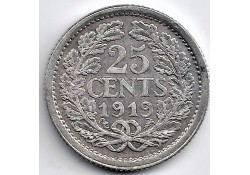 Nederland 1919 25 Cent...