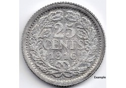 Nederland 1916 25 Cent...