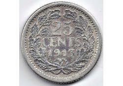 Nederland 1913 25 Cent...
