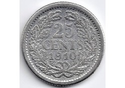 Nederland 1910 25 Cent...