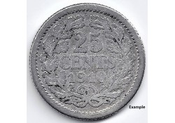 Nederland 1910 25 Cent...