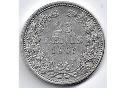 Nederland 1905 25 Cent...