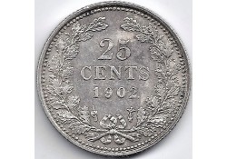 Nederland 1902/01 25 Cent...