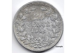 Nederland 1901 25 Cent...