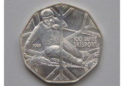 5 Euro Oostenrijk 2005, 100 Jahre sport