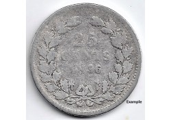 Nederland 1895 25 Cent...