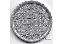 Nederland 1913 25 Cent...
