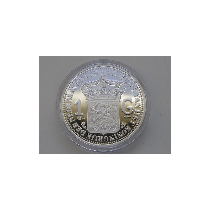 Replica 1 Gulden 1910 Zilver