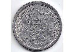 Nederland 1910 ½ Gulden...