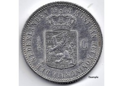 Nederland 1908 ½ Gulden...