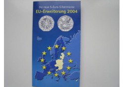 Oostenrijk 2004, 5 Euro EU...