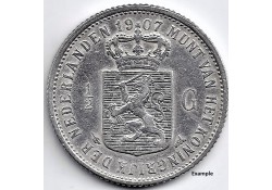 Nederland 1907 ½ Gulden...
