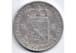 Nederland 1868 ½ Gulden...