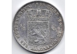 Nederland 1858 ½ Gulden...