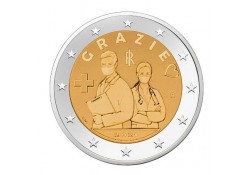 2 euro Italië 2021 'Grazie'...