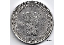 Nederland 1922 ½ Gulden...
