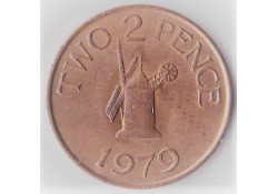 Km 28 Guernsey Two pence...