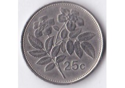 Km 97 Malta 25 cent 1993