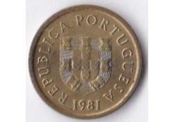 Portugal 1 Escudo 1981 Unc