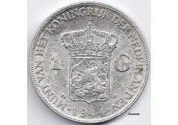 Nederland 1944 1 Gulden...