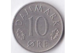 Denemarken 10 ore 1973