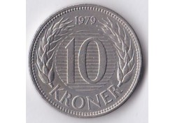 Denemarken 10 Kroner 1979