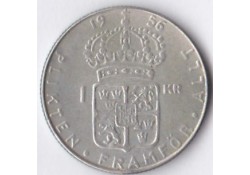 Zweden 1 Krone 1956