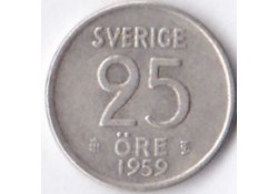 Zweden 25 Ore 1959