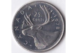 Canada 25 Cents 1978
