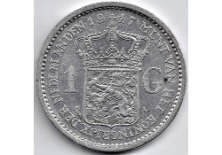 Nederland 1917 1 Gulden...