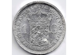 Nederland 1916 1 Gulden...