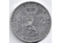Nederland 1908 1 Gulden...