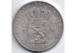 Nederland 1897 1 Gulden...