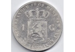 Nederland 1861 1 Gulden...