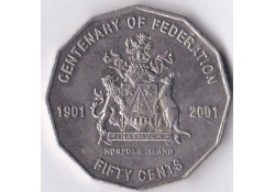 Australië 50 Cents 2001
