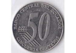 Ecuador 50 Centavos 2000