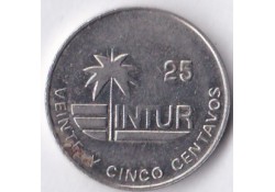 Cuba 25 Centavos 1989