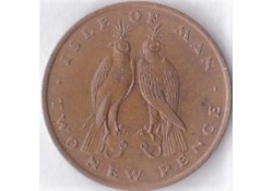 Isle of Man 2 Pence 1975