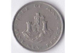 Isle of Man 5 New Pence 1975